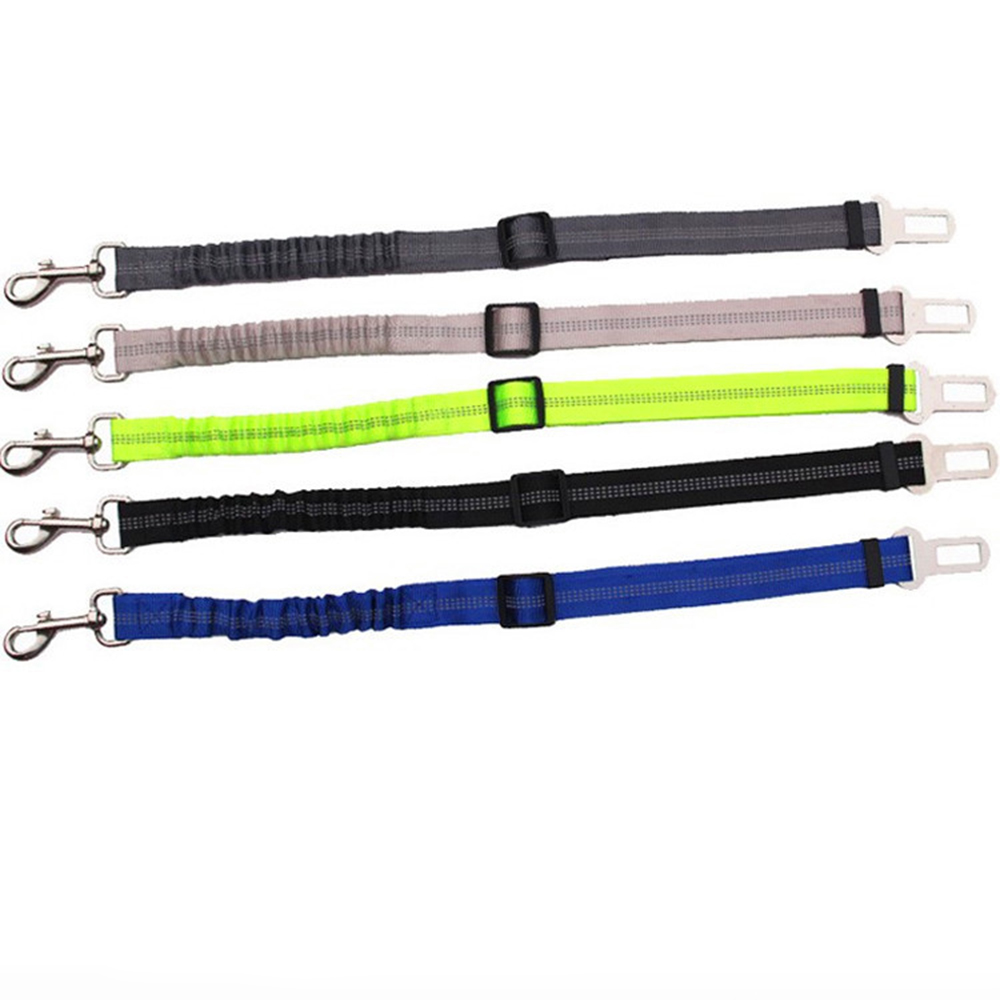 Pet Supplies Car Pet Dog Seat Belt Puppy Car Seatbelt Harness Lead Clip Pet Dog Supplies Safety Lever Auto Traction Products