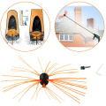 2020 Brand New Drill Powered Chimney Cleaning Flue Brush Cleaner Fireplace Sweep Rotary+rod
