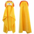 2017 New Cottons Hooded Animal Lion Baby Bathrobe High Quality Pattern Cartoon Baby Towel Character Kids Bath Robe Infant Towel