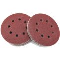 60 Pieces 8 Holes 5 Inch Sanding Discs Hook and Loop 60/100/180/240/320/400 Grit Sandpaper Assortment for Random Orbital Sander