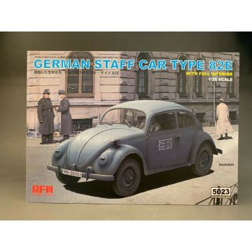 Rye Field Model 1/35 German staff car type 82E Plastic RFM5023 Model Kit