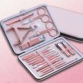 Nail Clippers Sets Manicure Pedicure Sets 18/16/12/10/7PCS/Set Portable Travel Hygiene Kits Stainless Steel Nail Cutter TSLM1