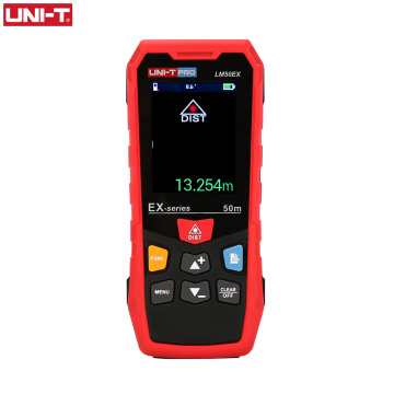 UNI-T 50m 70m 100m Handheld Professional Laser Distance Meter IP65 Color Screen Rangefinder Laser Range finder Level Measure