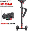 KONGJOY VS1047B 124cm Aluminum Alloy Handheld Video Stabilizer For Steadycam Steadicam For Canon Nikon Sony DSLR Camera