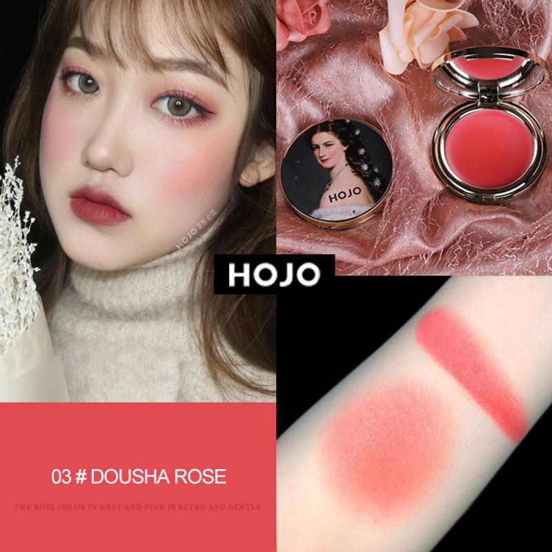 1 PC 4 Colors Professional Blush Paste Rouge Eye Shadow Cream Box Waterproof Sweat-proof Long Lasting Make-up Cosmetics TSLM1