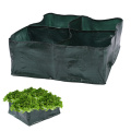 Hot Sale 4 Divided Grids Garden Planter Bed Planting Grow Bag Carrot Onion Herb Flower Vegetable Plants Pot