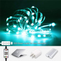 2M-20M Holiday LED Christmas Light String Outdoor Strip Lights USB Bluetooth Colored Lights Waterproof Decorative Lamp