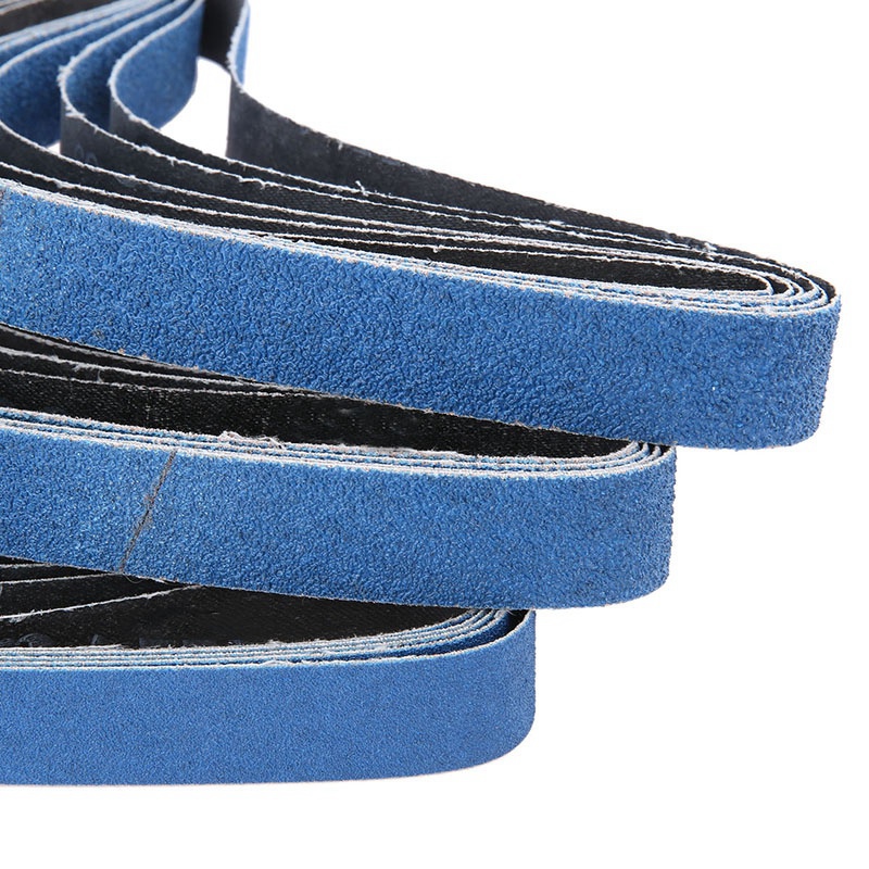5 Pcs 25x760 Mm Abrasive Sanding Belts For Air Belt Sander Aluminium Oxide Grinder Belt For Metal Grinding Grit 60 For Wood Soft