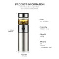 Thermos Cup Stainless Steel Heat Water Bottle Vacuum Flask Tea Filter Separation Glass Mug Travel Coffee Insulated Business Mugs