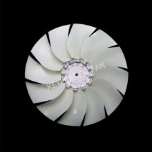 12 leaves industrial axial fan impeller for roller