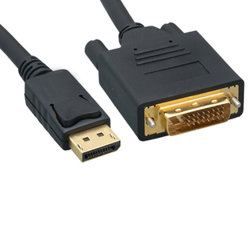 2M High Speed 3D 1080P Display to DVI Cable Gold Plated Plug DVI Cables DVI-D 24+1 Pin Adapter