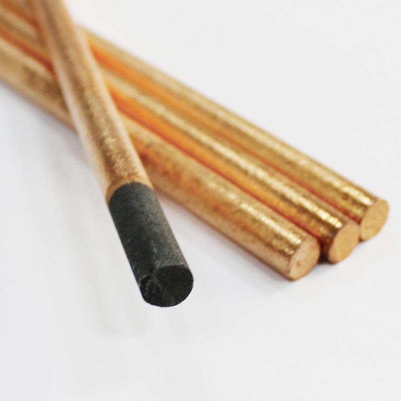 Copper Clad Graphite Carbon Rods Electrodes 4mm/5mm/6mm/7mm/8mm/10mm/12mm