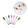5Pcs/Set Brand New Magnetic Whiteboard Pen Erasable Dry White Board Markers Magnet Built In Eraser Office School Supplies hyq