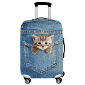 3D Animal Pattern Luggage Protective Covers Thicken Elasticity Luggage Cover Suitable For 18-32 inch Travel Accessories