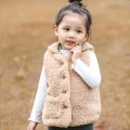 Baby Girls Berber Fleece Vest Cartoon Cute Baby Boy Vests Outerwear Kid Sleeveless Waistcoat Jacket Coat Winter Girl Clothes