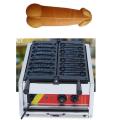 Free Shipping 8 pcs Commercial Use Hot dog Sausage Penis shape Waffle Maker Iron Machine Baker gayke machine
