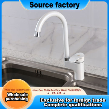 Sleek 40mm Electroplated Faucet with Single Lever Control