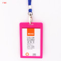 Luxury quality 612 Various card sets ID Badge Case Clear Bank Credit Card Badge Holder Accessories Belt Key Ring Chain Clips