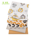 Chainho,6pcs/Lot,Bear&Lion Series,Print Twill Cotton Fabric,Patchwork Cloth For DIY Sewing Quilting Baby&Child Material,40x50cm