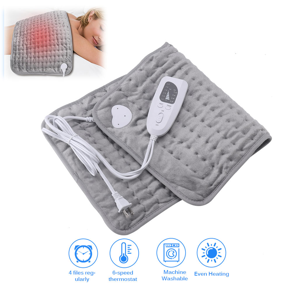 1pc Physiotherapy Heating Pad Electric Blanket Fast Relief Pain Relax Muscle Temperature Dim Damp Dry Heat Therapy Abdomen