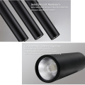 [DBF]LED Modern Pendant Light Long tube Black Pendant Lamp Island Bar Counte Shop Room Kitchen light fixtures hanglamp luminaire