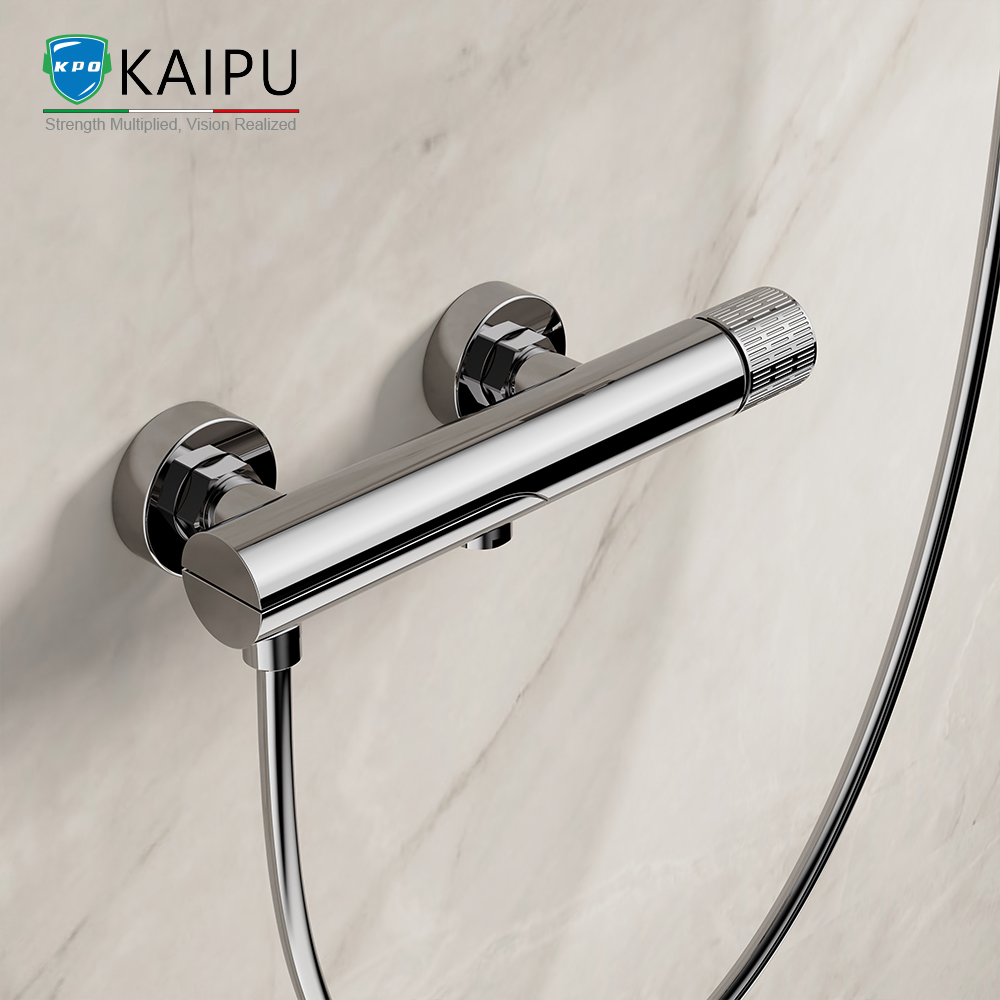 chrome bath and shower mixer 6