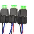 6 Set Auto Fused On/Off Relays DC12V 30A 4 Pin/6 Pin Electronic Relay Car Automotive Relay with Insurance Film