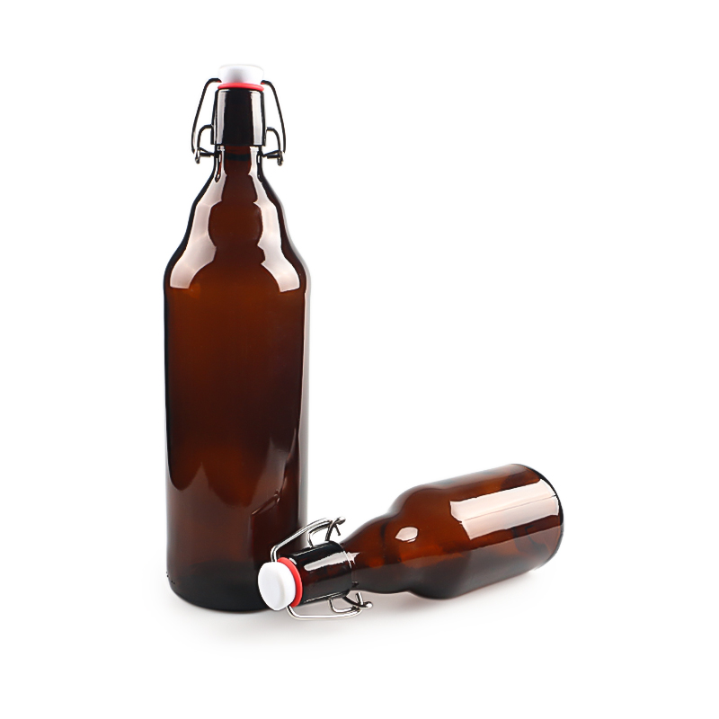 750ml Swing Top Lid Glass Beer Bottle Jpg