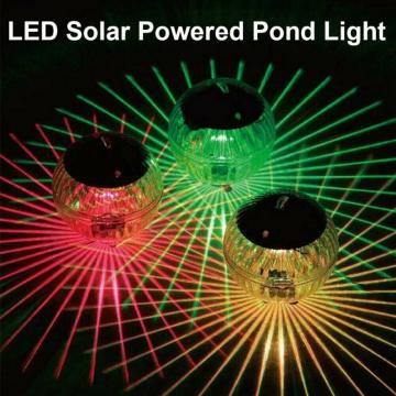 Solar Ball Lamp Garden Outdoor Waterproof Hanging Ball Light Swimming Pool Pond Color Changing Pool Light Floating Lamp Led