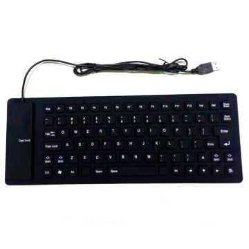 Flexible Keyboard 85Keys USB Keyboard Portable Waterproof Silicone Mini Gaming Keyboard For PC Laptop Russian Spanish English