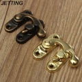 5pcs Antique Bronze Iron Padlock Hasp Hook Lock Hardware For Mini Jewelry Box For Furniture