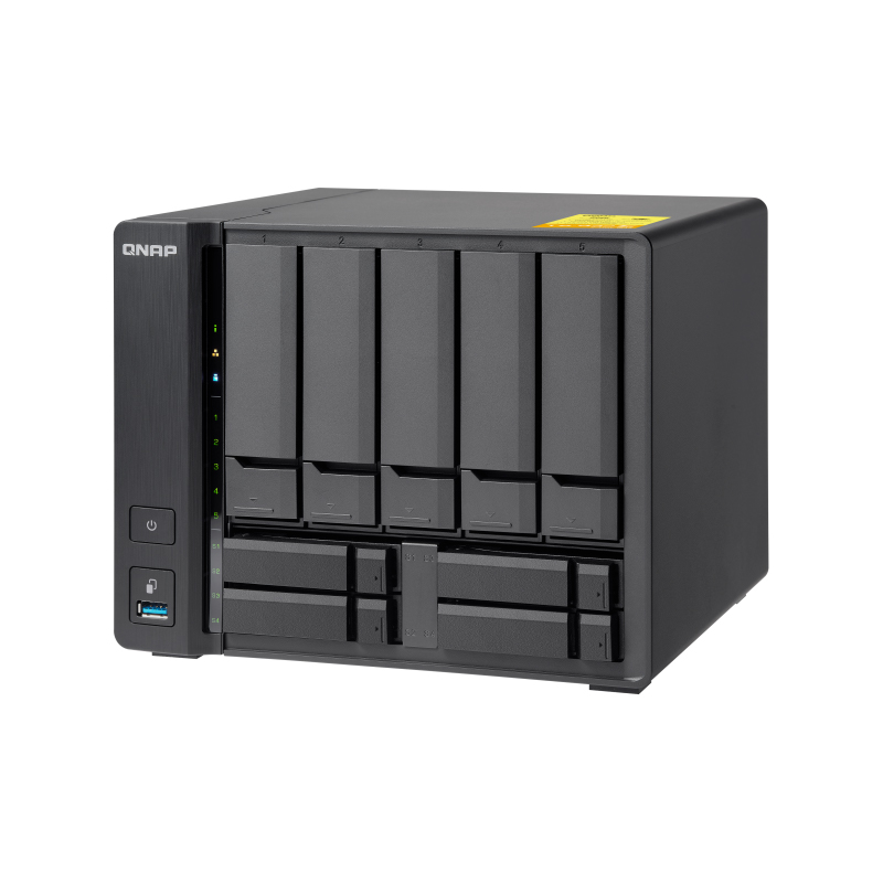 QNAP TS-932X 2G Memory 9-Bay Diskless Nas Server NFS Network Storage Cloud Storage 2 Years Warranty
