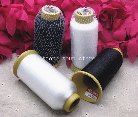 0.1mm 100% Nylon Transparent Thread Fishing Line Overlock Sewing Thread Spool Diy Handmade Clothing accessories