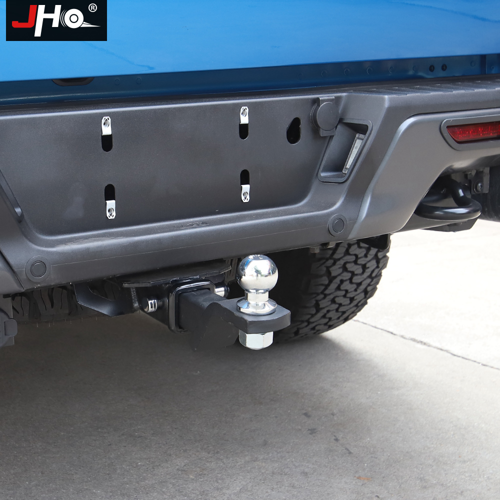 JHO Truck Tow Hauling Trailer Hitch Ball Hitch Pin Lock Mounting Kit For Ford F150 2015-2020 Raptor Limited Platinum Accessories