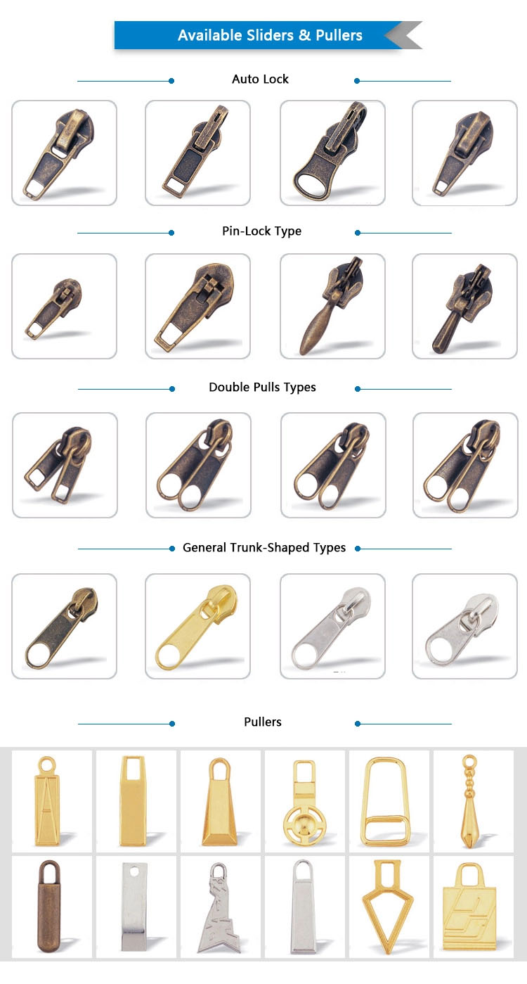 Metal Zipper Pulls