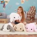 Cute Bunny Rabbit Plushies Plush Toys Stuffed Animals Doll Sofa Pillow Baby Kids Children Girls Birthday Kawaii Gifts Room Decor