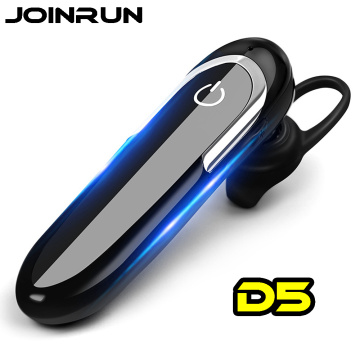 D5 Bluetooth Earphone with Microphone 32 hours Talk Time Wireless Earphone Sweat-proof Sport Music Earbuds Long Last Earpiece