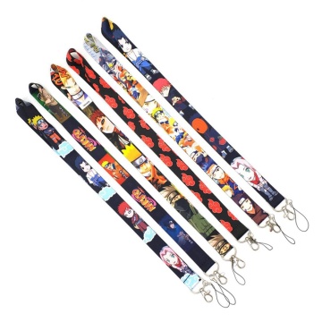 Anime NARUTO Strap Lanyards for keys ID Card Gym Mobile Phone Strap USB Badge Holder Rope Key Chain Cosplay