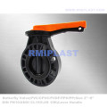 1 inch CPVC Butterfly Valve For Water
