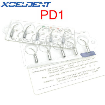 10pcs Dental Scaler Perio Tips PD1 for SATELEC,DTE Handpiece in Teeth Whitening Fast Shipping