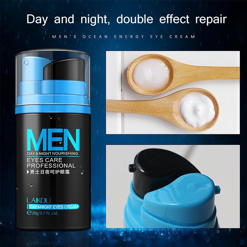 Men Day And Night Eye Cream Dark Circles Eye Bags Remove Lines Cream Anti Anti Care Fine Eyes 20ml Eye Wrinkle Puffiness Fi T4T9