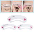 5 Style Professional Eyebrow Stencils Template Eyebrow Drawing Guide Card Eyebrow Definition Reusable Eyebrow Stencil Set
