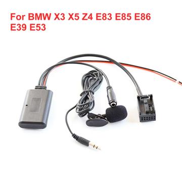 Car Bluetooth Aux Auxiliary Line Adapter For BMW X3 X5 Z4 E83 E85 E86 E39 E53