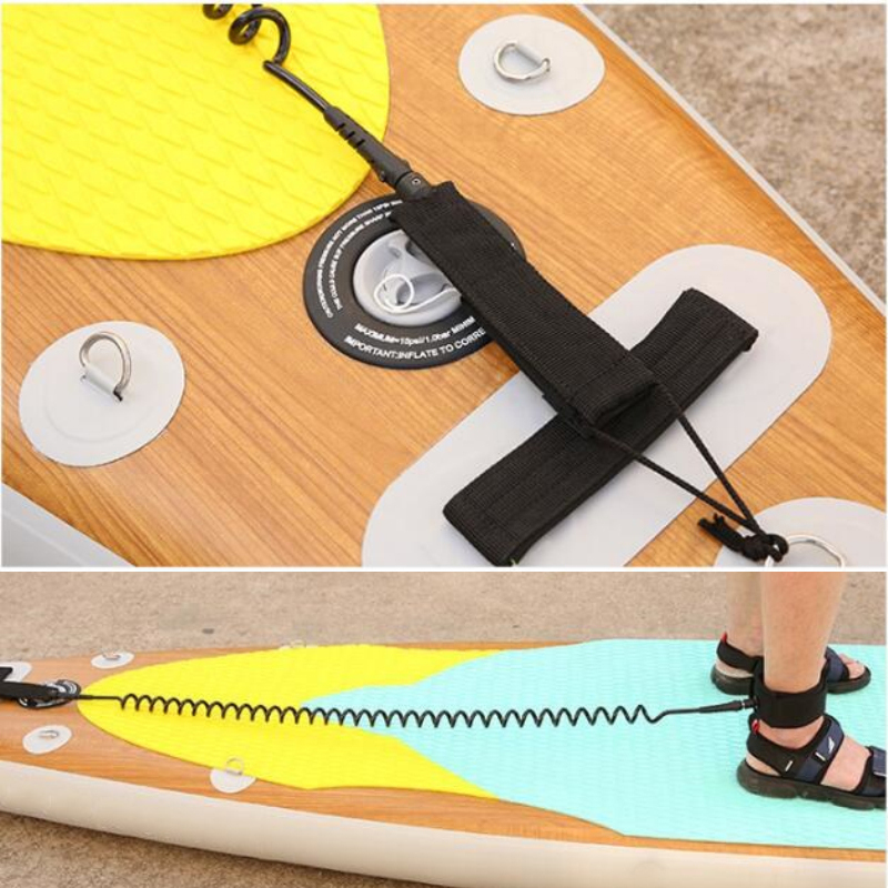 Adjustable 10.2ft Surfboard Shoulder Carry Sling Stand Up Paddleboard Strap Sup Board Surf Fins Paddle Wakeboard Surfing Kayak