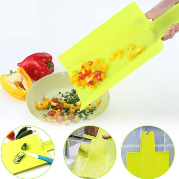 Foldable Chopping Blocks Food Grade Plastic Vegetable Meat Cutting Board Kitchen Stuff Non-slip Portable Kitchen Board