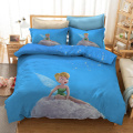 Disney Tinker Bell Fairy of the Wings Bedding Sets Duvet Cover and Pillowcase Full Size Bed Set Comforter Set for Home Decor