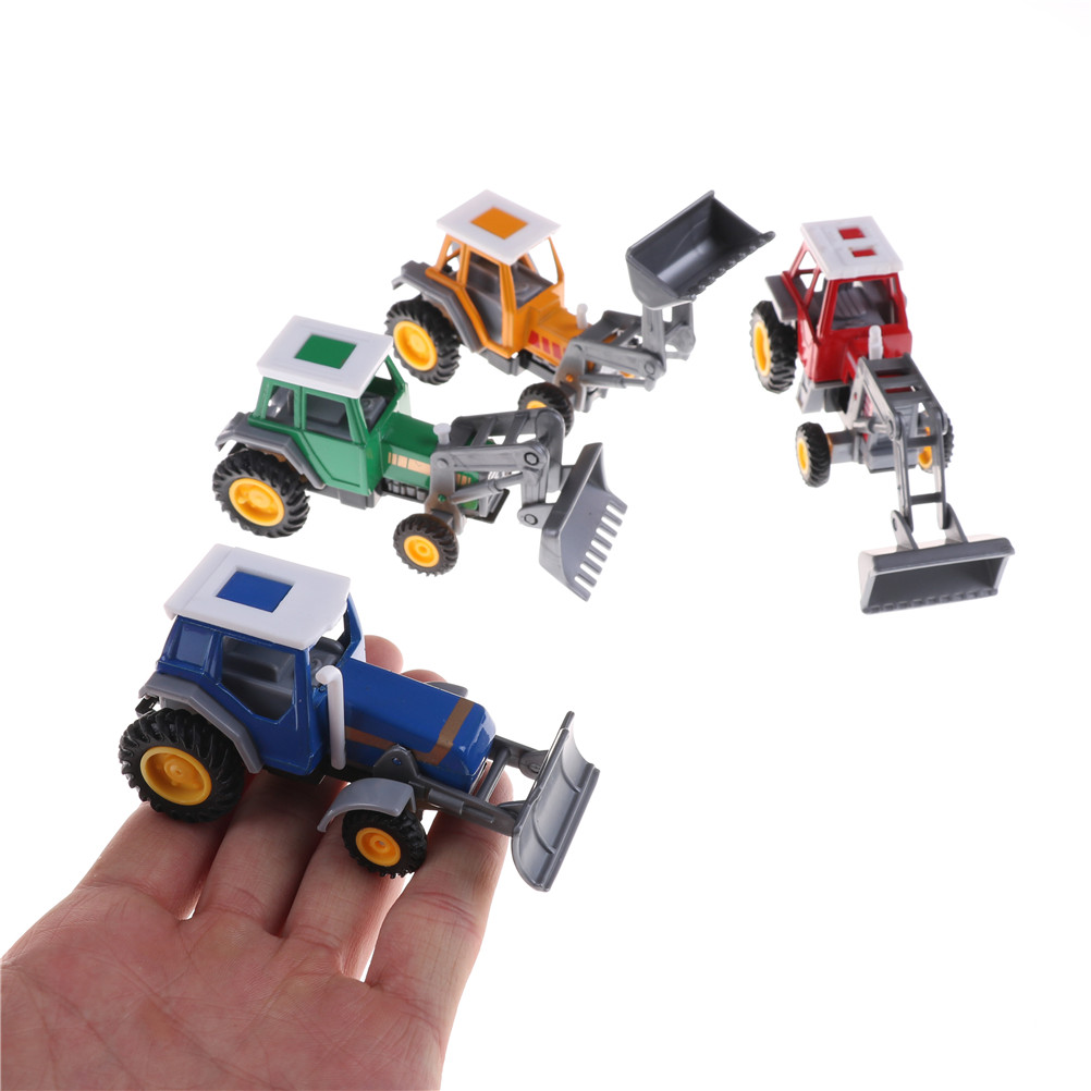 Promotion! Alloy Farmer Engineering Van Car Educational Toys Tractor Scale Models Birthday Gift For Kids Boy