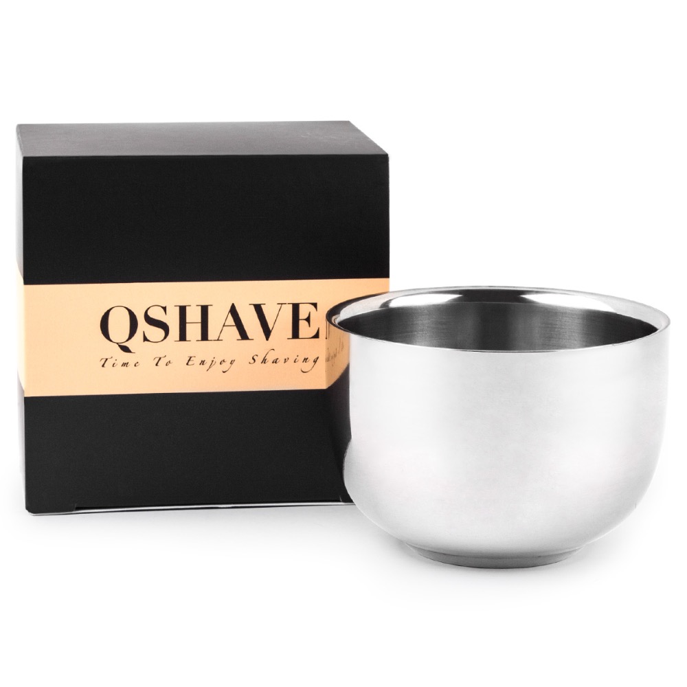 Great Classic Safety Razor Shaving Bowl Double Edge Safety Razor Brush Stand for Shaving Cream Bowl 7.2 x 5 x 3.7cm