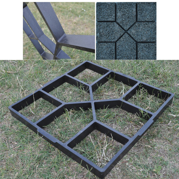 Reusable Concrete Path Maker Molds Stepping Stone Paver Lawn Patio Yard Garden DIY Walkway Pavement Paving Mould Molder