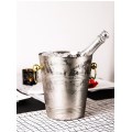 304 Stainless steel Double layer ice bucket quality stainless steel wine ice storage bar buckets 5L